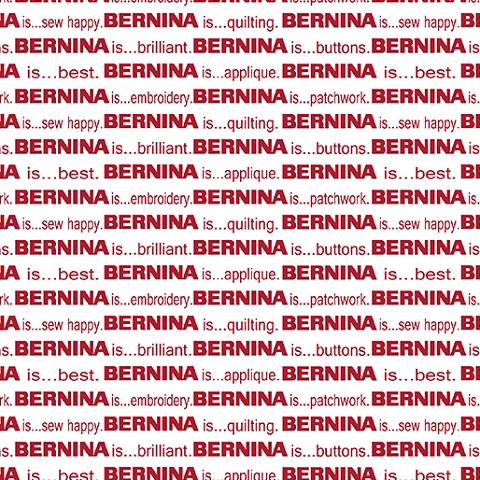 My Happy Place-Bernina red